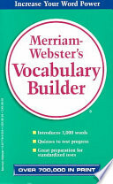 Merriam-Webster's Vocabulary Builder