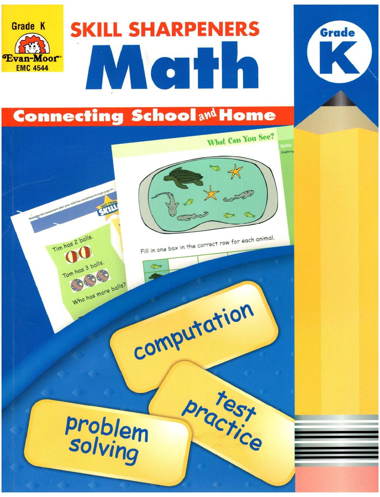 Skill Sharpeners Math Grade K