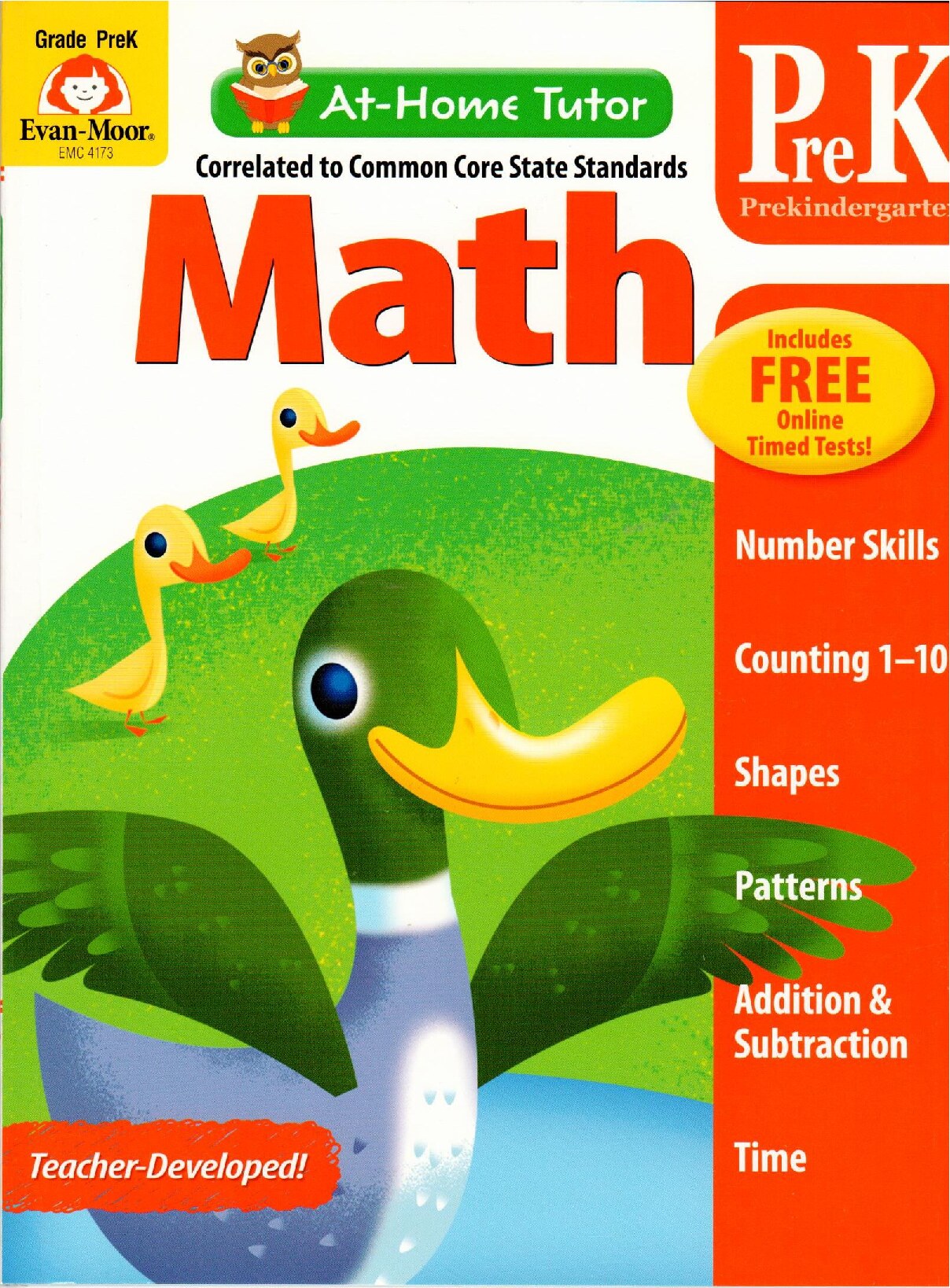 At Home Tutor Math PreK