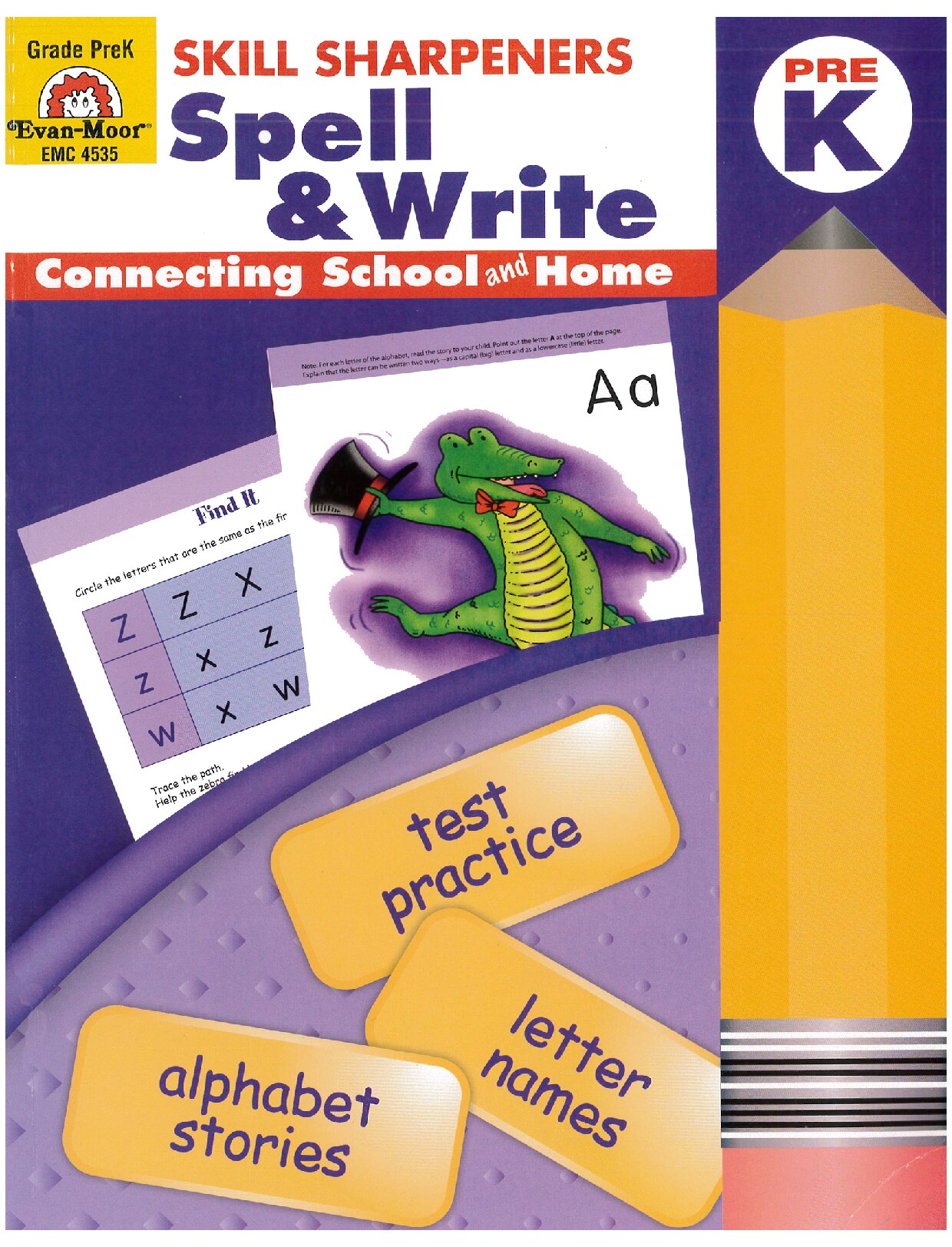 Skill Sharpeners Spell Write Grade PreK