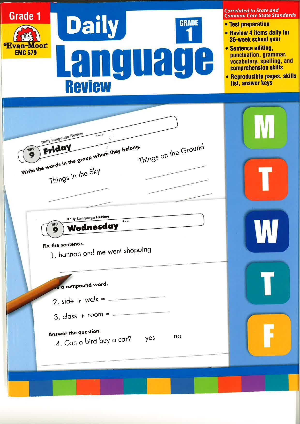 Daily Language Review Grade 1