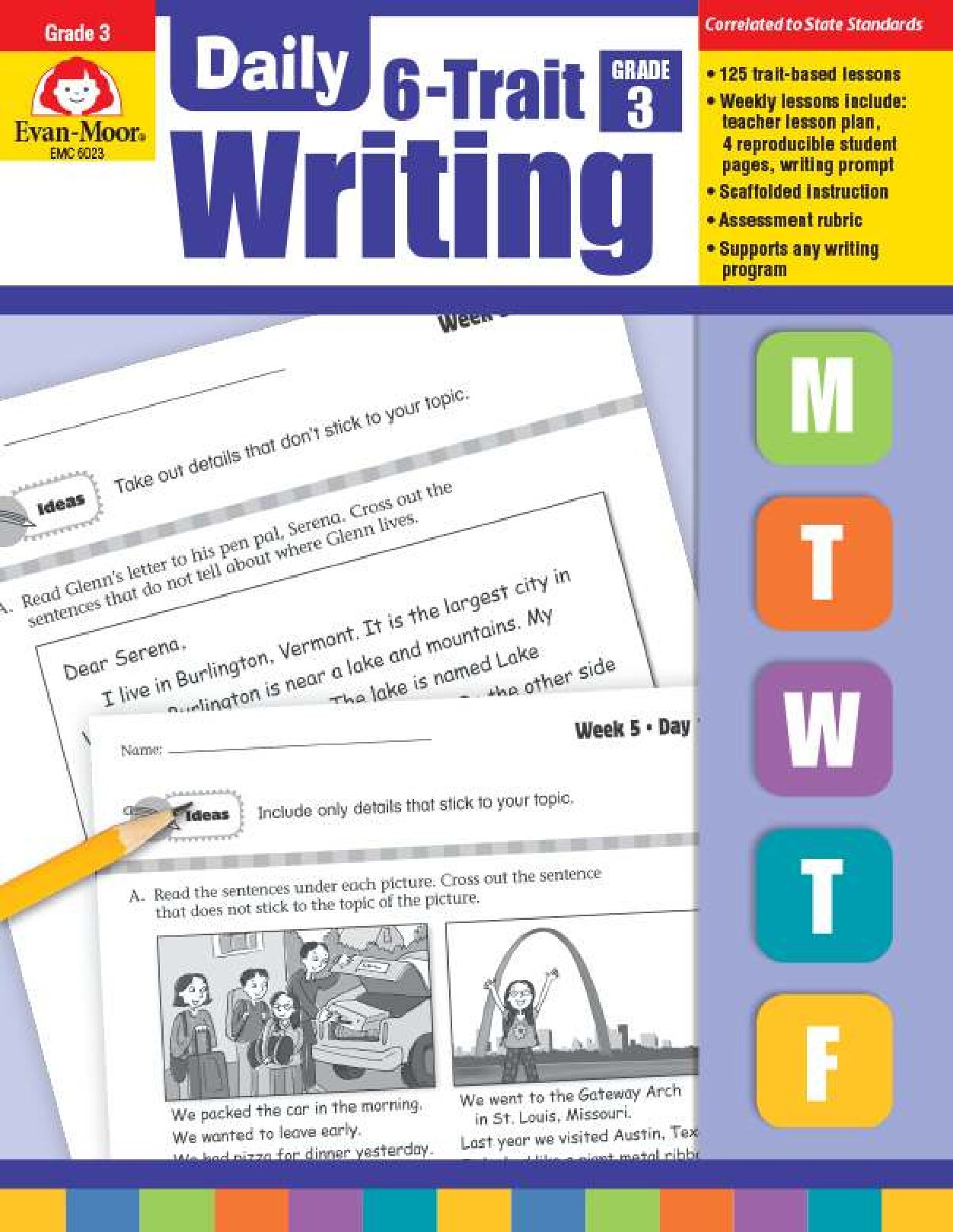 Daily 6-Trait Writing, Grade 3