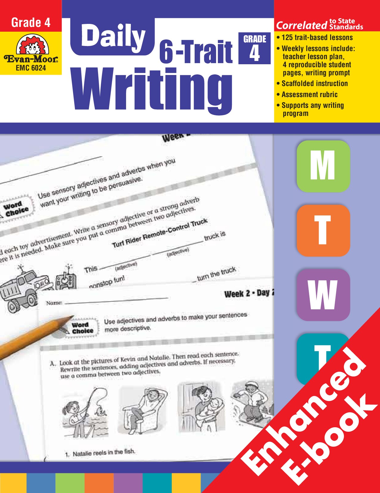Daily 6-Trait Writing, Grade 4