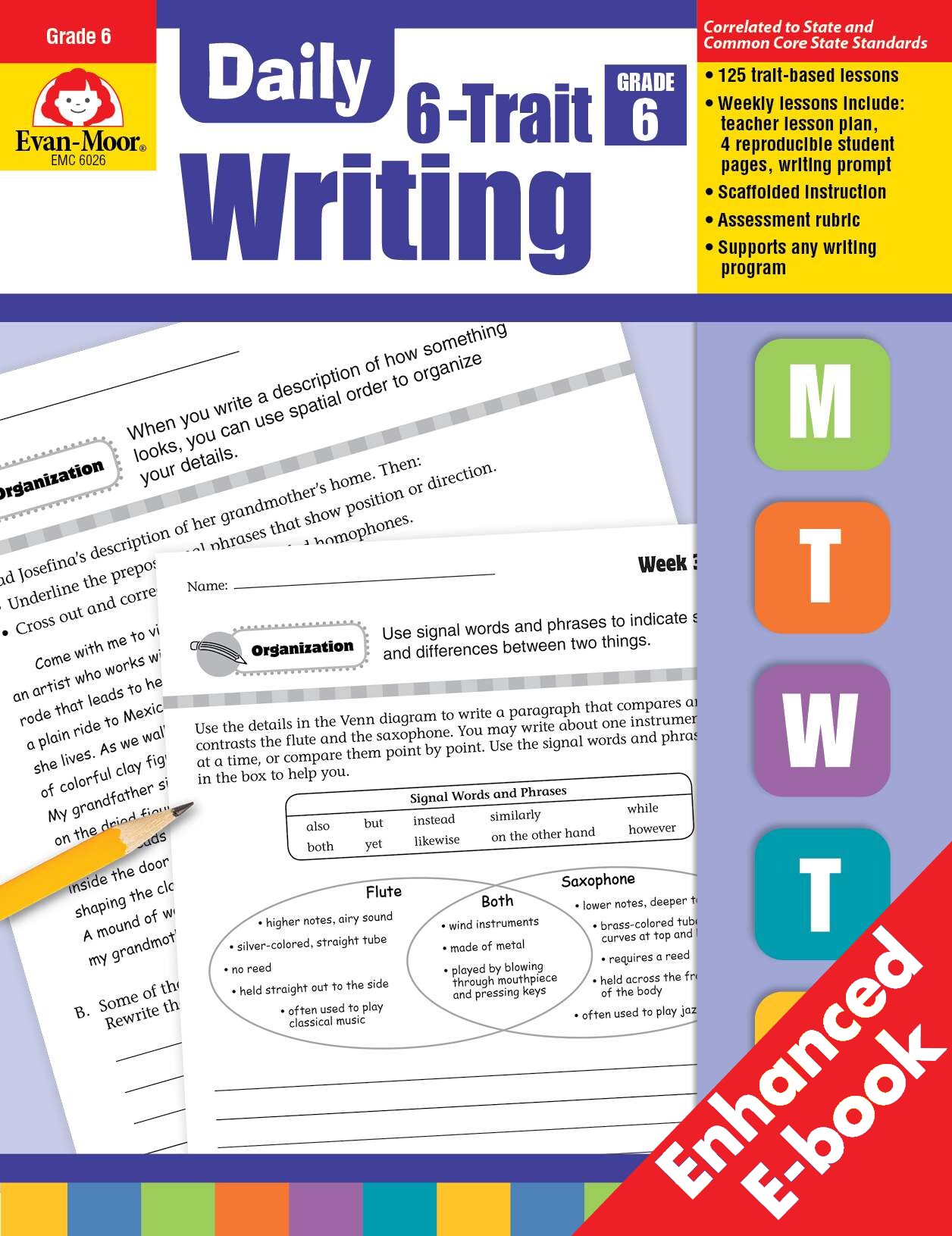 Daily 6-Trait Writing, Grade 6