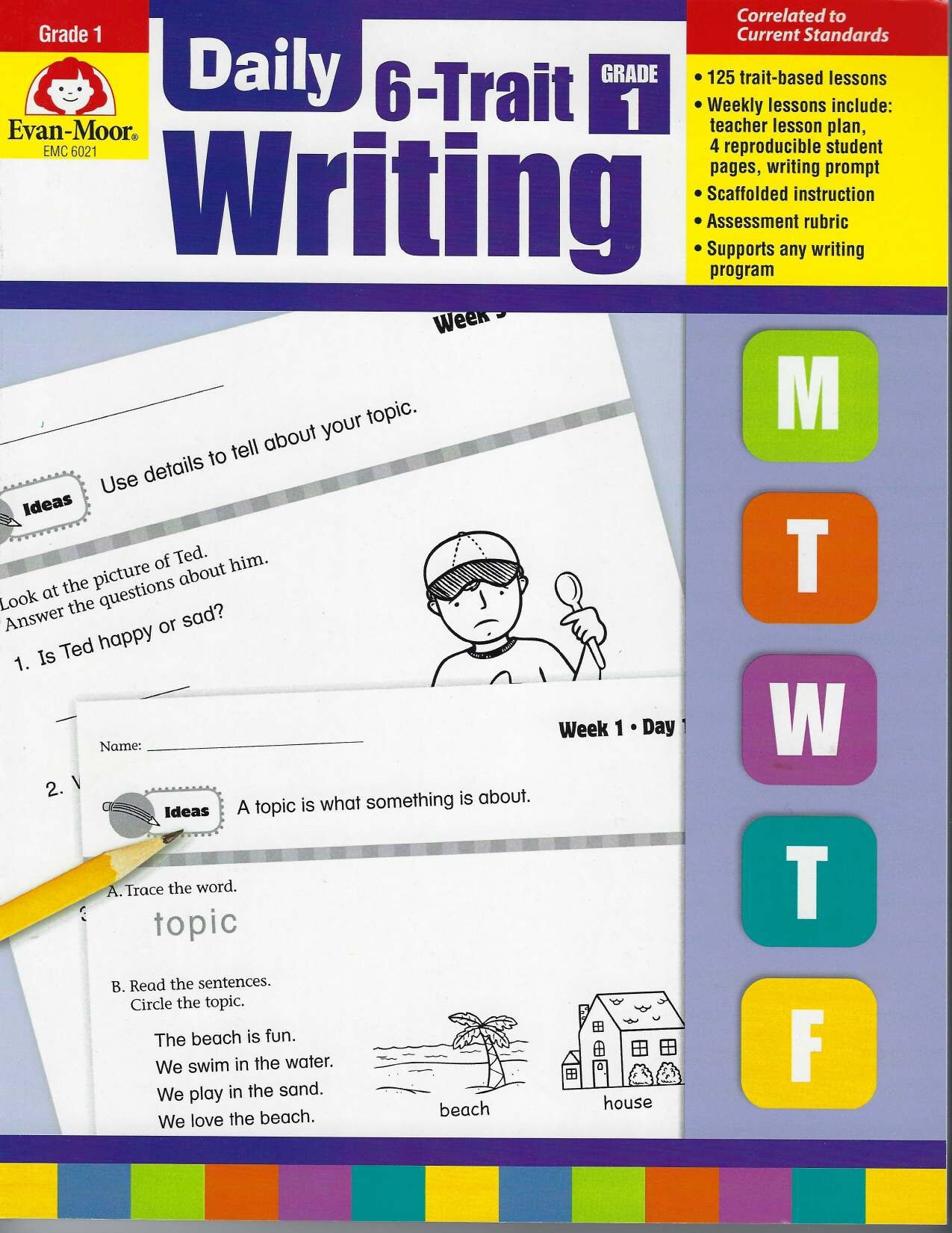 Daily 6-Trait Writing, Grade 1
