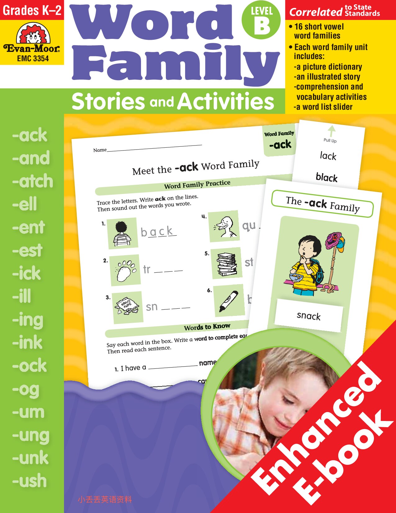 Word Family Stories and Activities Level B
