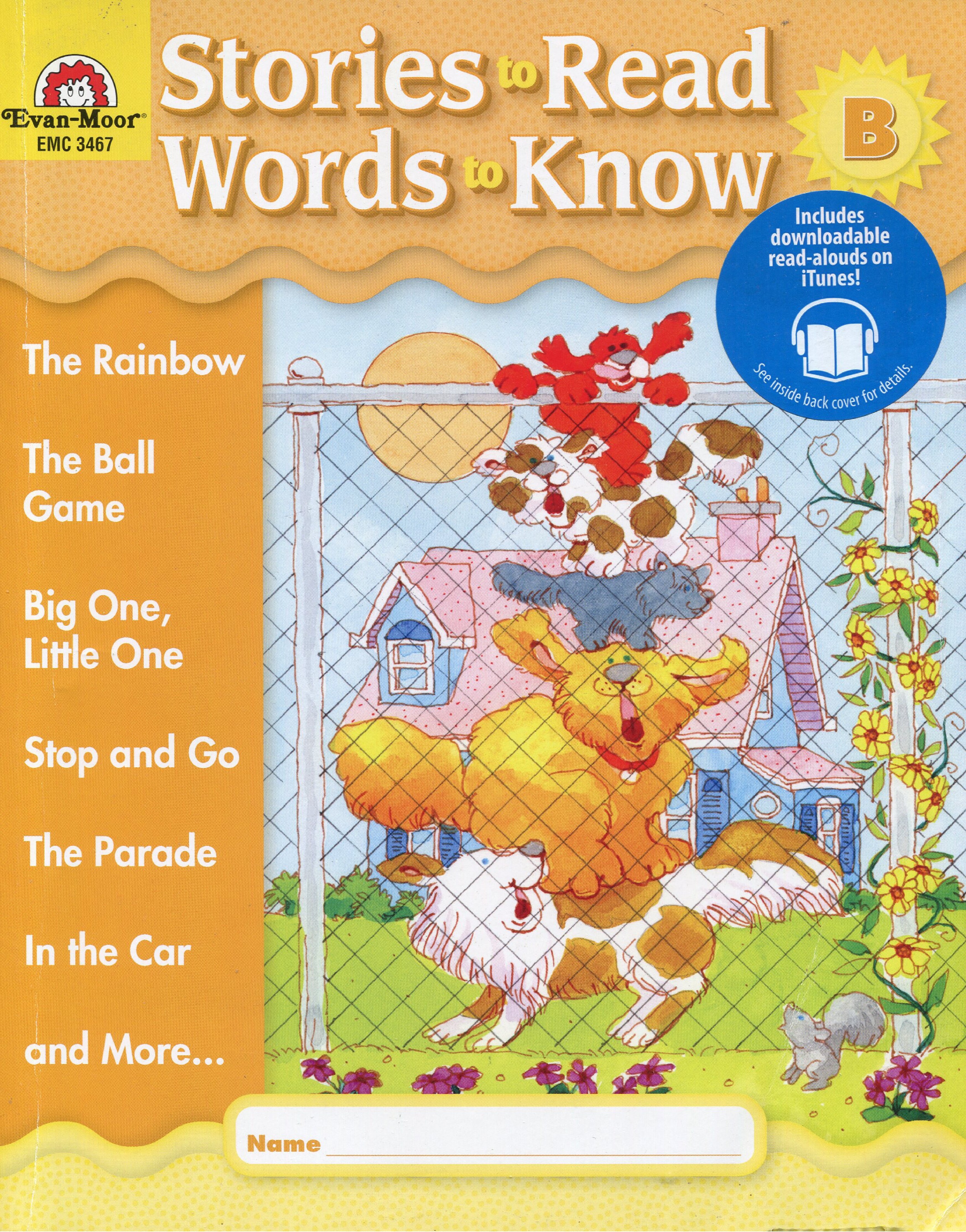Word Family Stories and Activities Level B