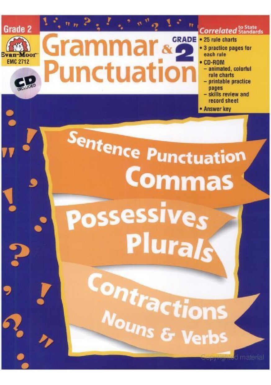 Grammar & Punctuation, Grade 2