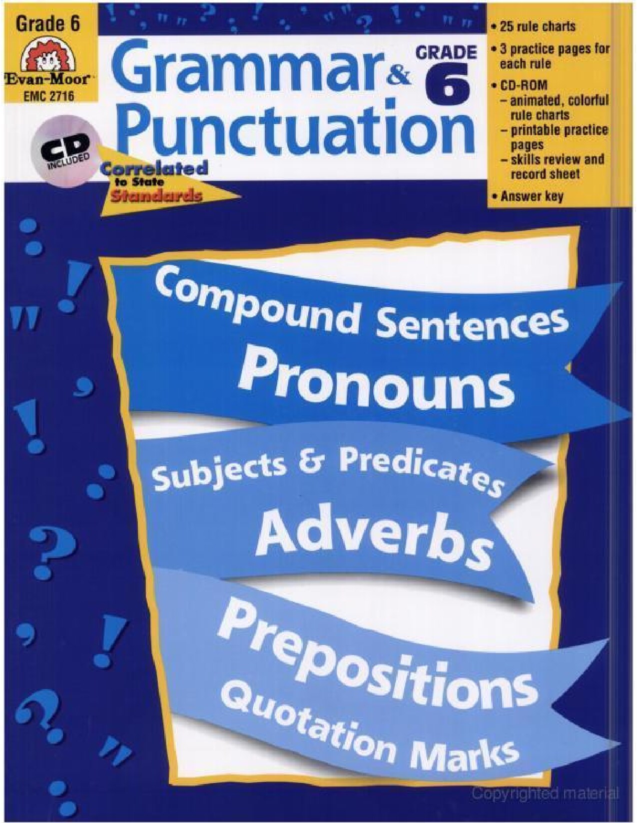 Grammar & Punctuation, Grade 6
