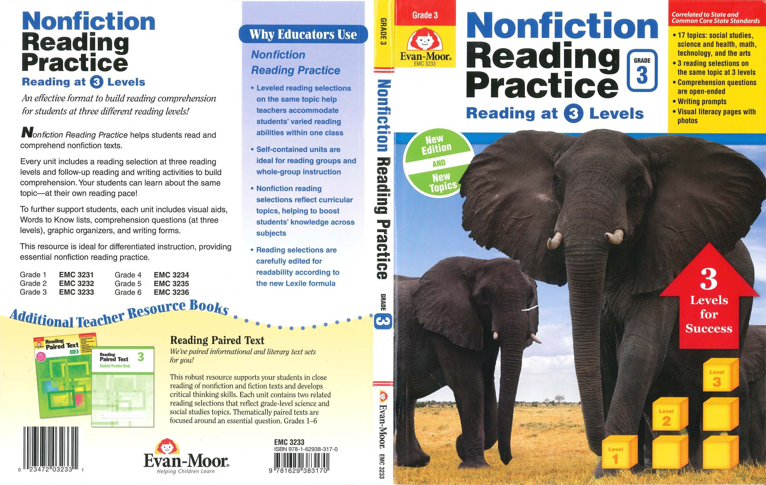 Nonfiction Reading Practice, Grade 3