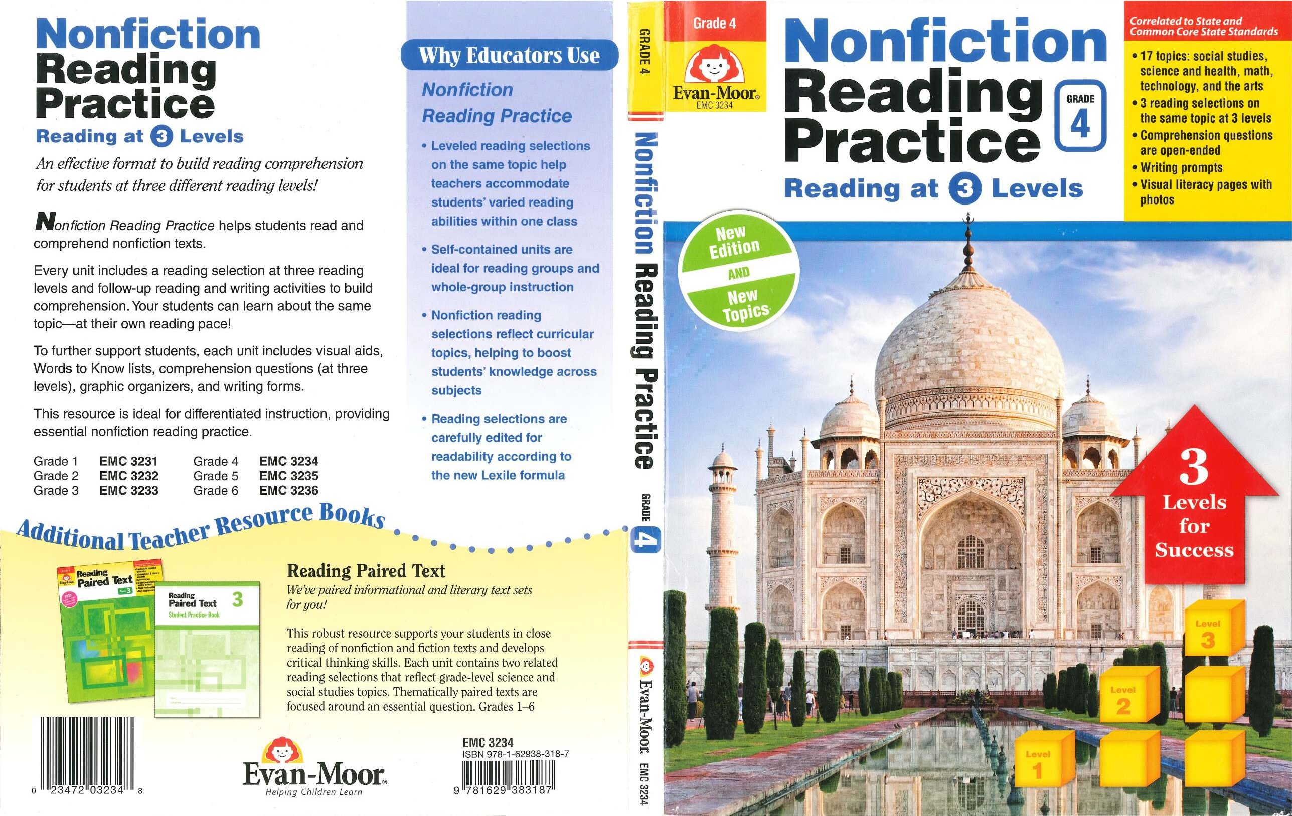 Nonfiction Reading Practice, Grade 4