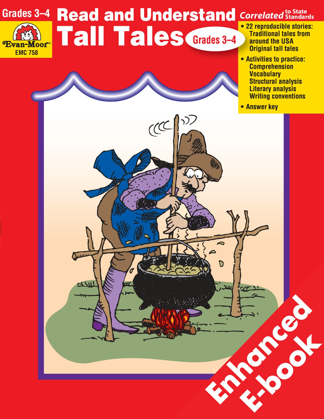 Read and Understand Tall Tales Grades 3-4