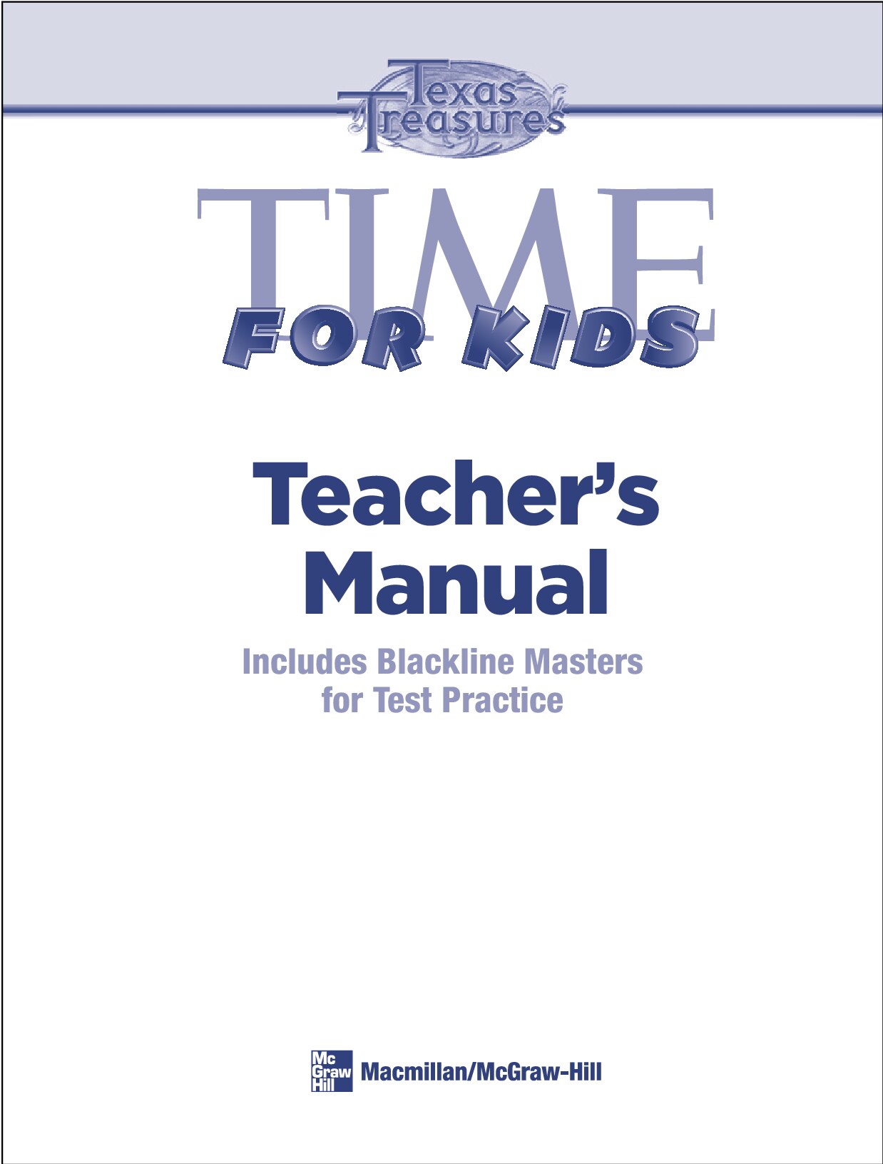 TIME for Kids Teachers Manual G2