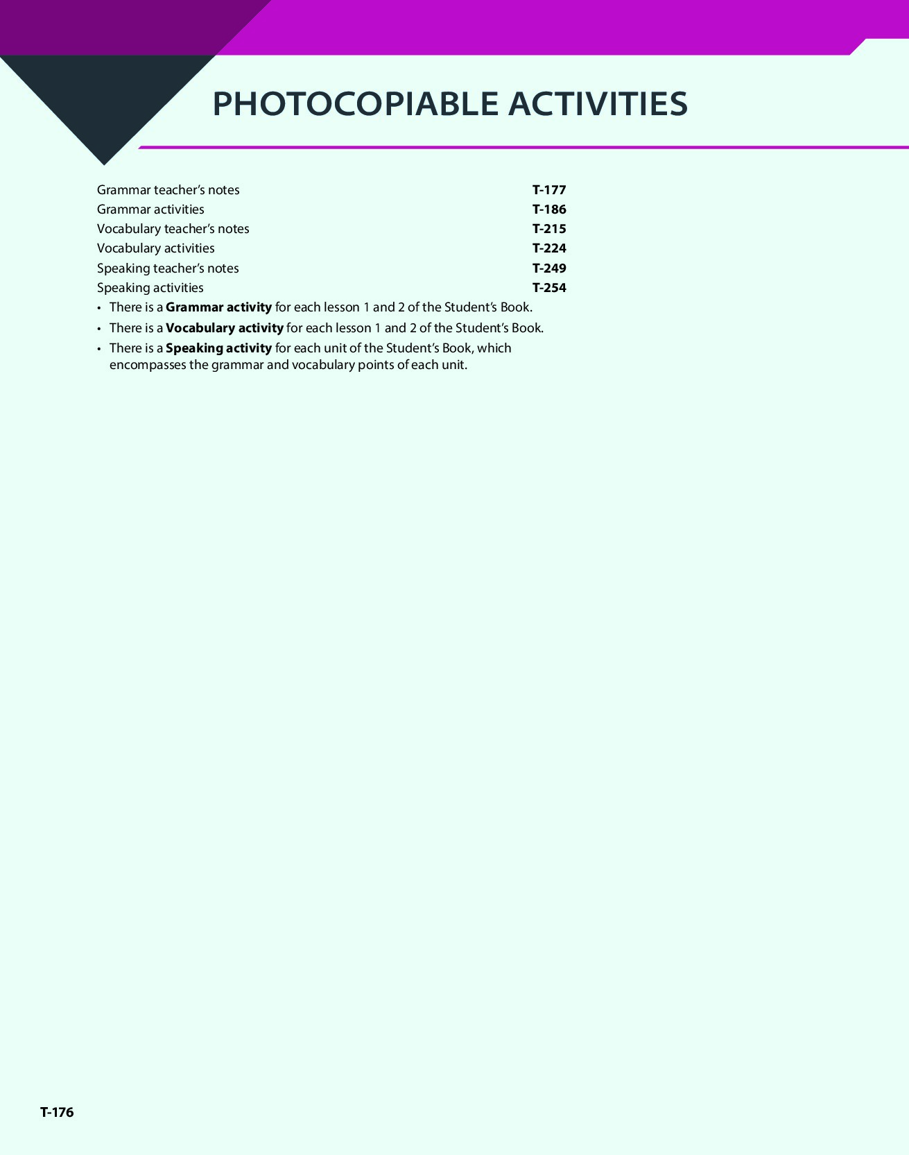 Evolve Level 1 Photocopiable Activities Worksheets
