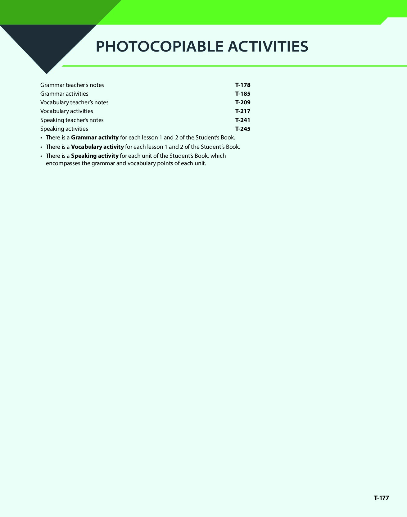Evolve Level 2 Photocopiable Activities Worksheets