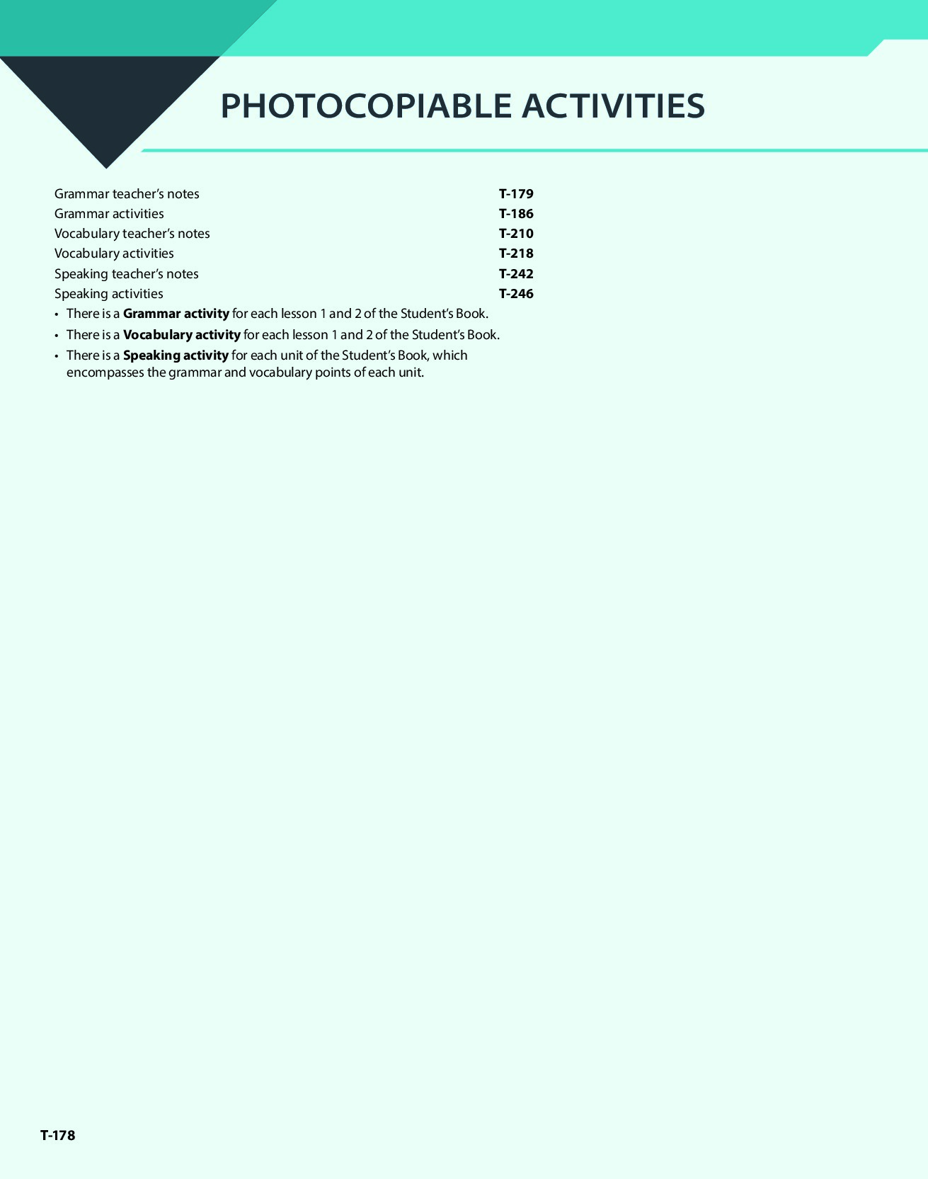 Evolve Level 4 Photocopiable Activities Worksheets