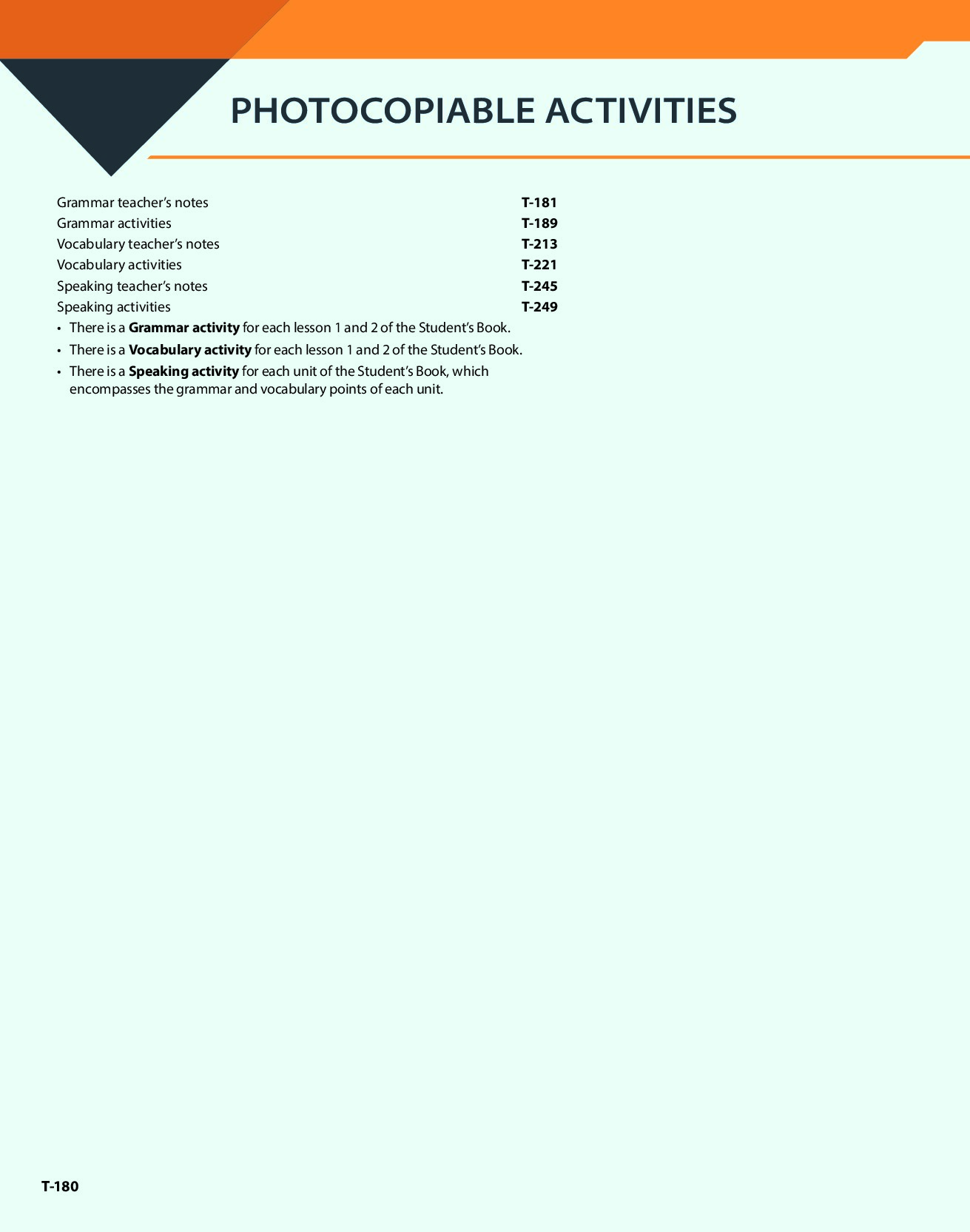 Evolve Level 5 Photocopiable Activities Worksheets