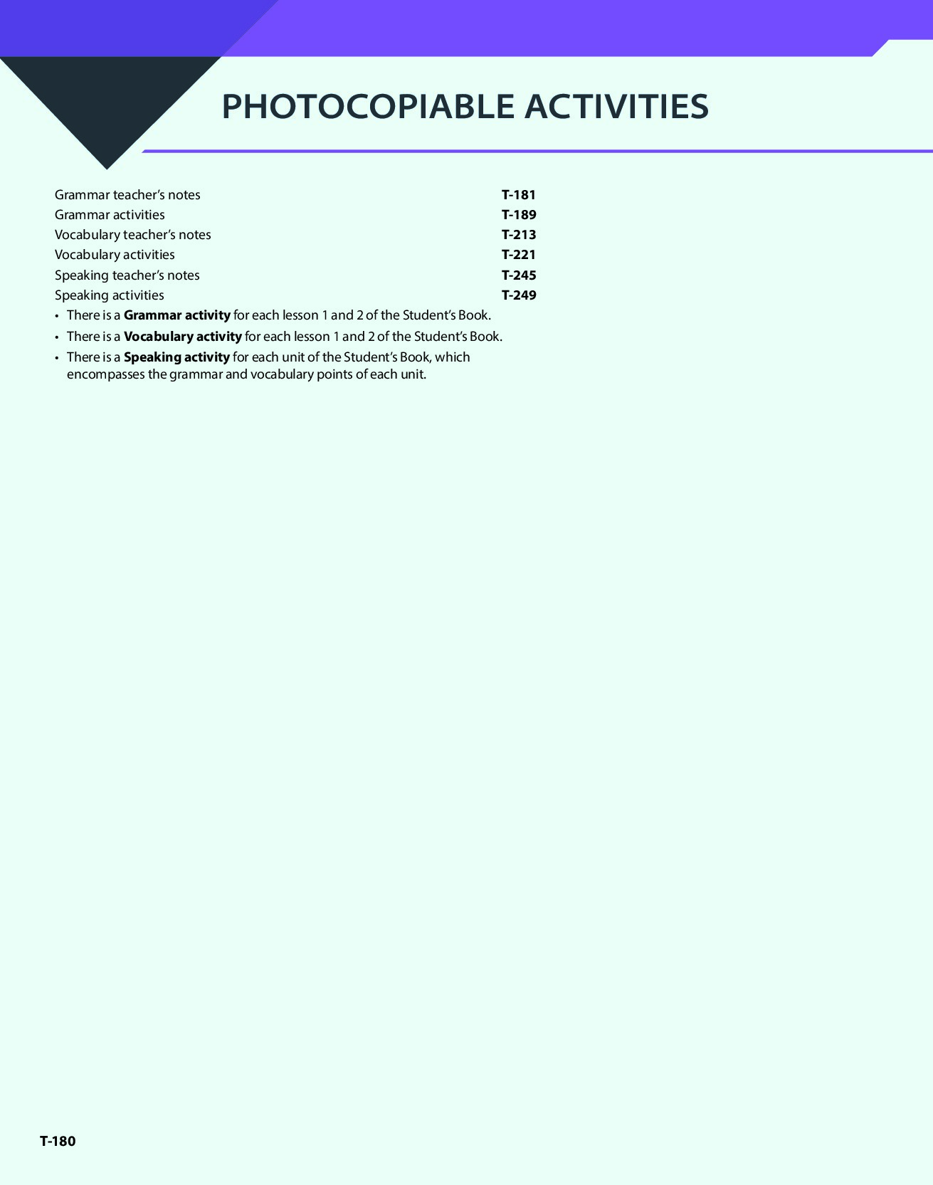 Evolve Level 6 Photocopiable Activities Worksheets