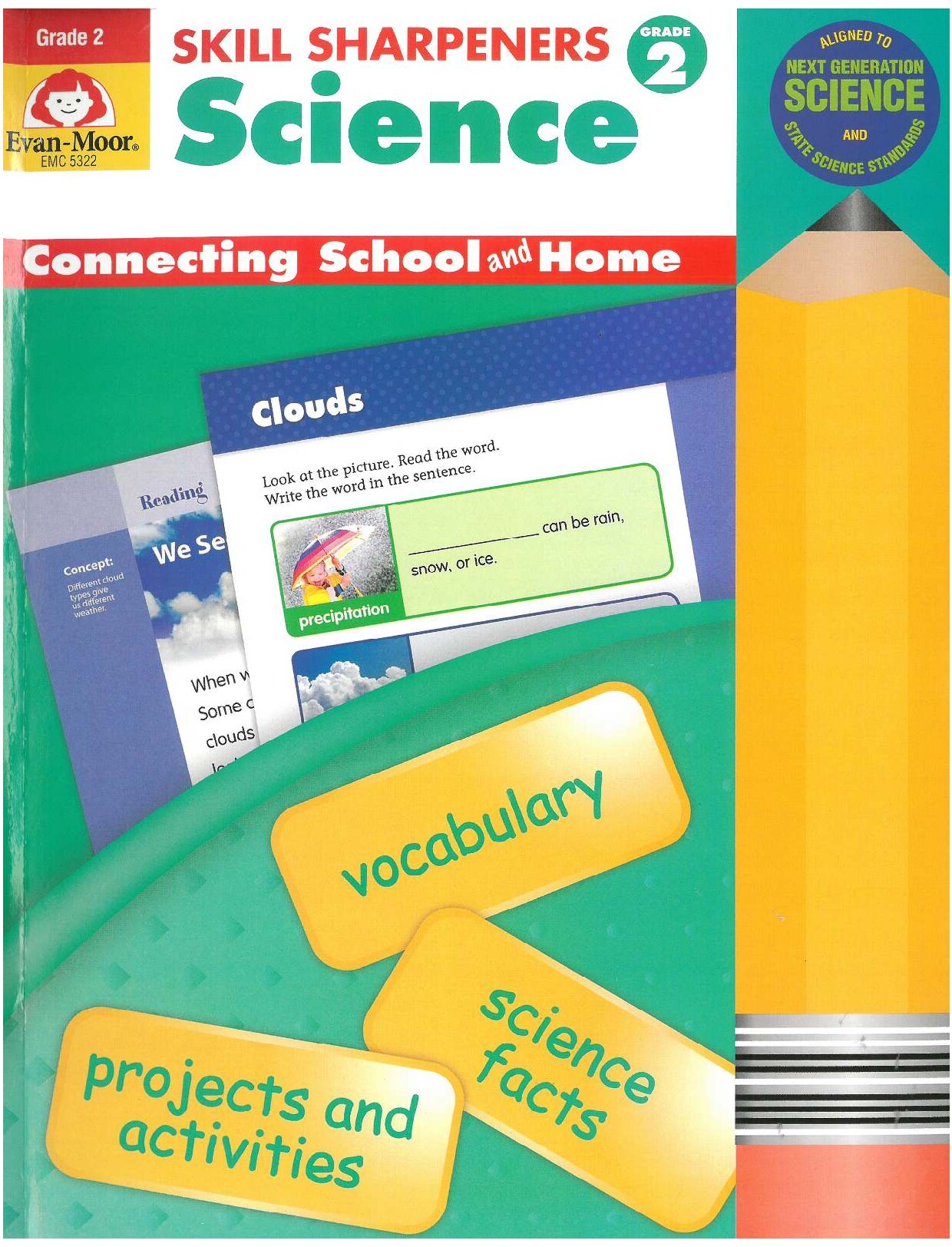 Evan-Moor Skill Sharpeners Science, Grade 2