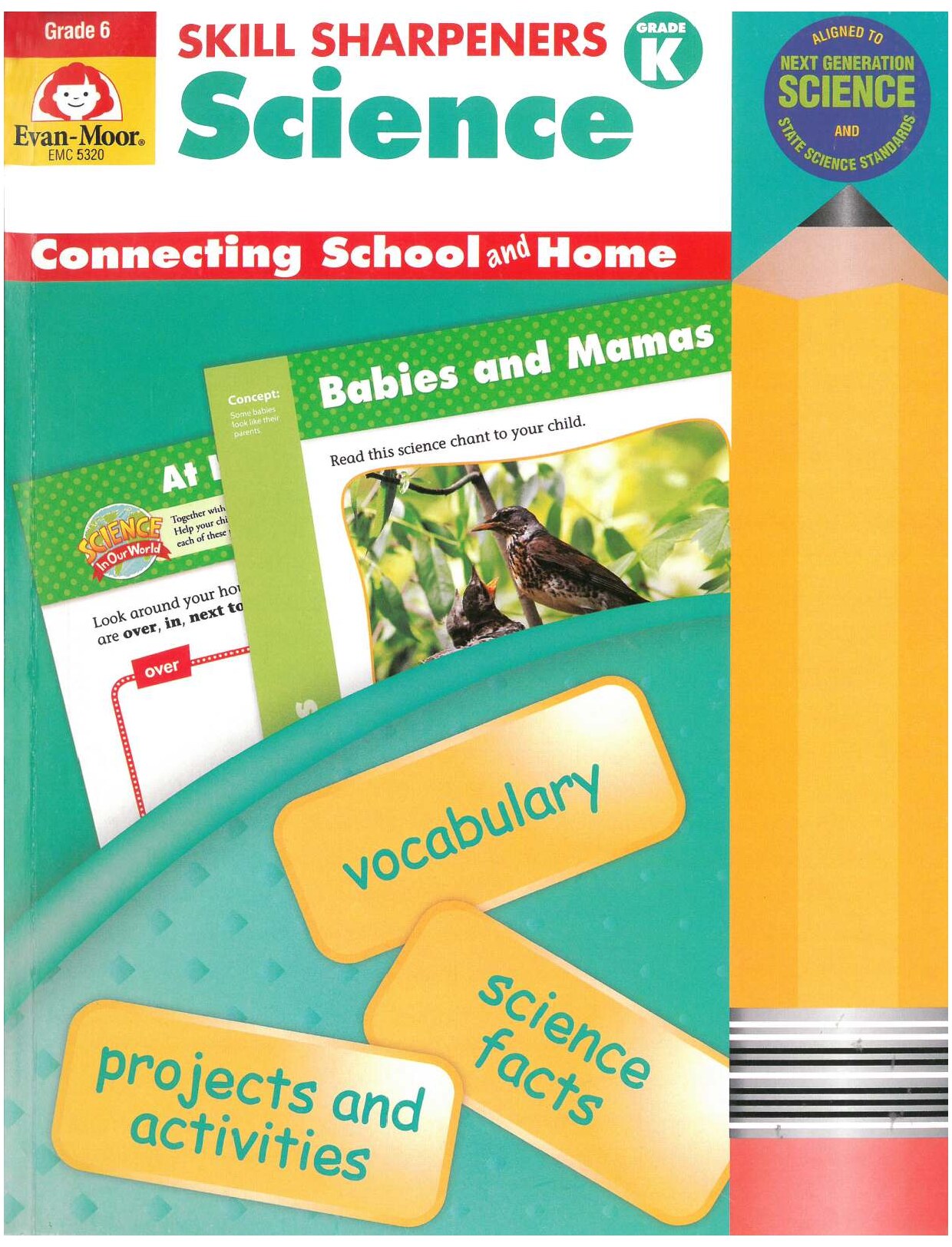 Evan-Moor Skill Sharpeners Science, Grade K