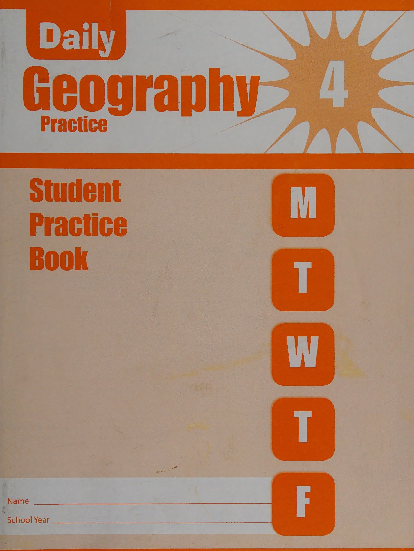 Daily Geography Practice, Grade 4