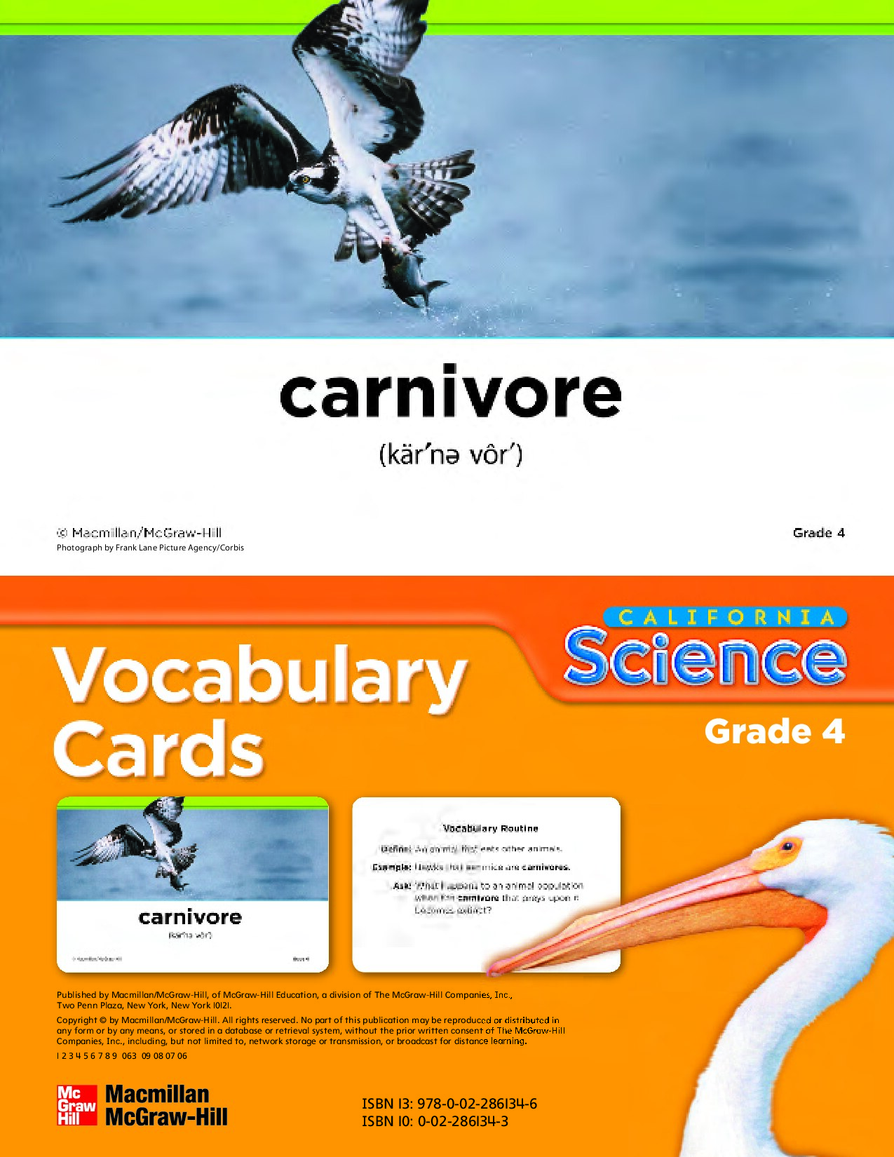 A Closer Look California Science 4 Vocabulary Cards