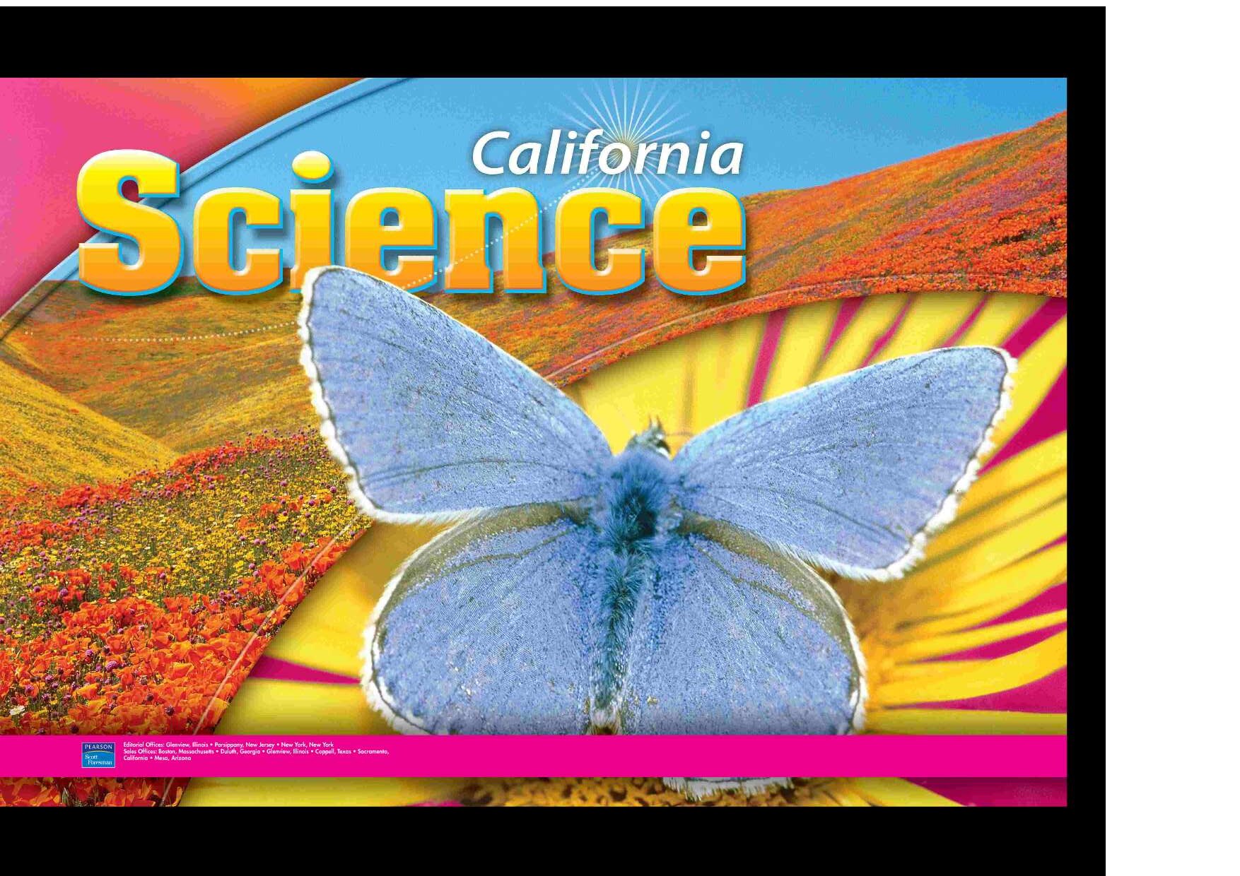 A Closer Look California Science K