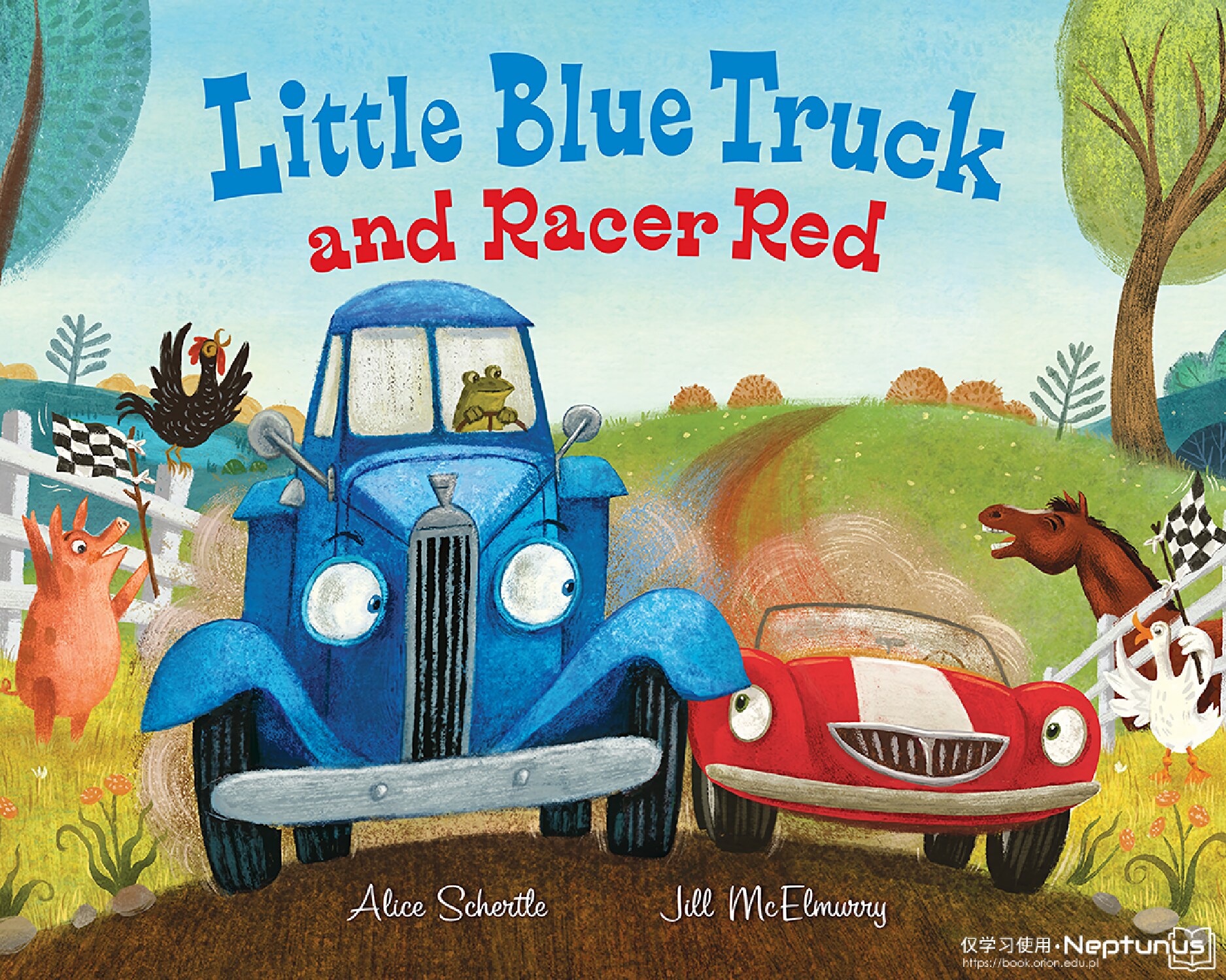 Little Blue Truck and Racer Red