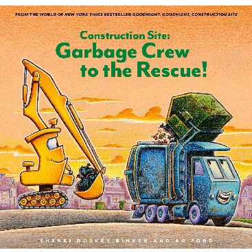 Constraction site garbage crew to the rescue