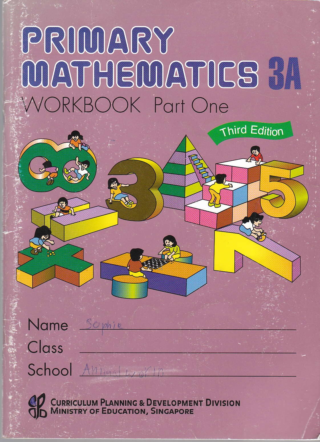 Primary Mathematics U.S. Edition Workbook 3A Part 1