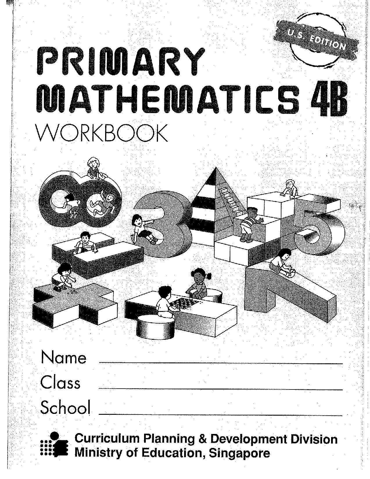 Primary Mathematics U.S. Edition Workbook 4B