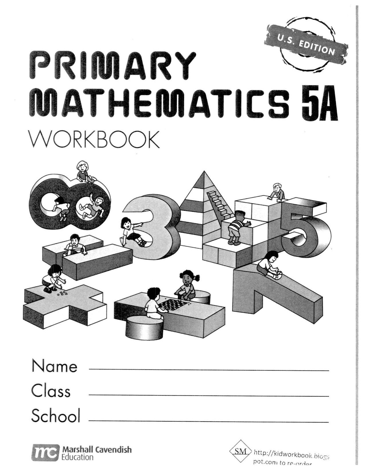 Primary Mathematics U.S. Edition Workbook 5A