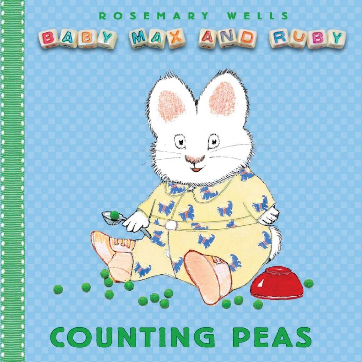 Baby Max and Ruby Counting Peas