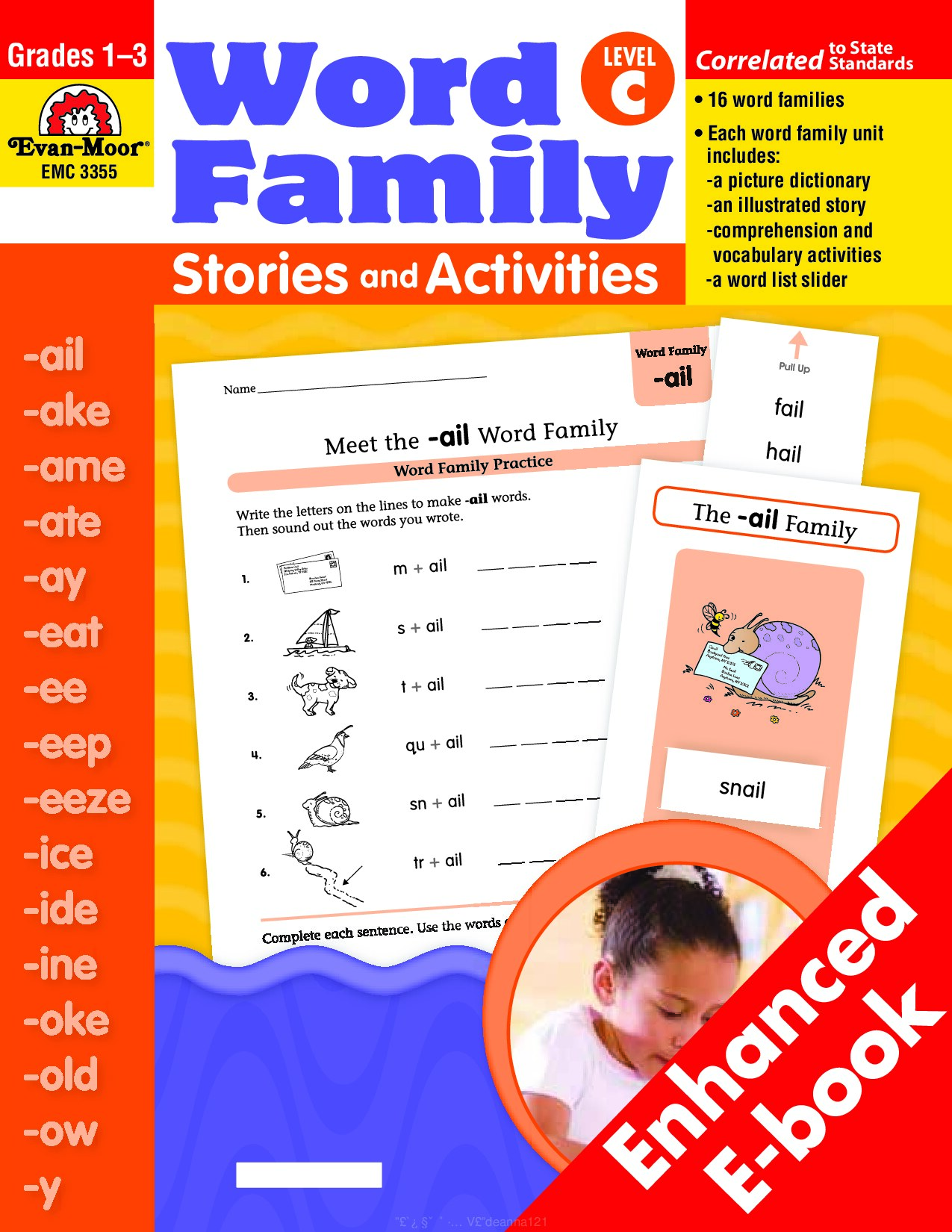 Word Family Stories and Activities Level C Grade 1 - 3