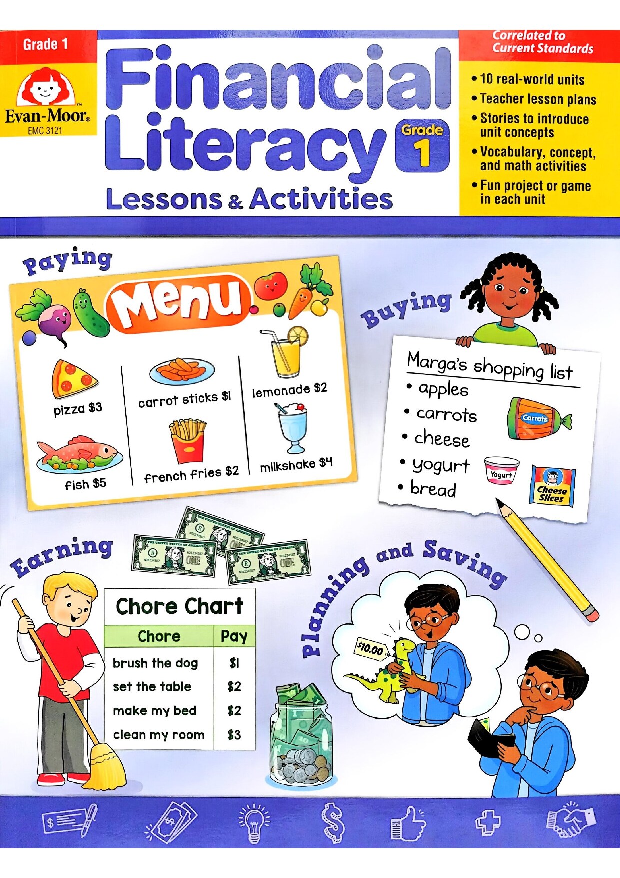 Financial Literacy Lessons and Activities Grade 1