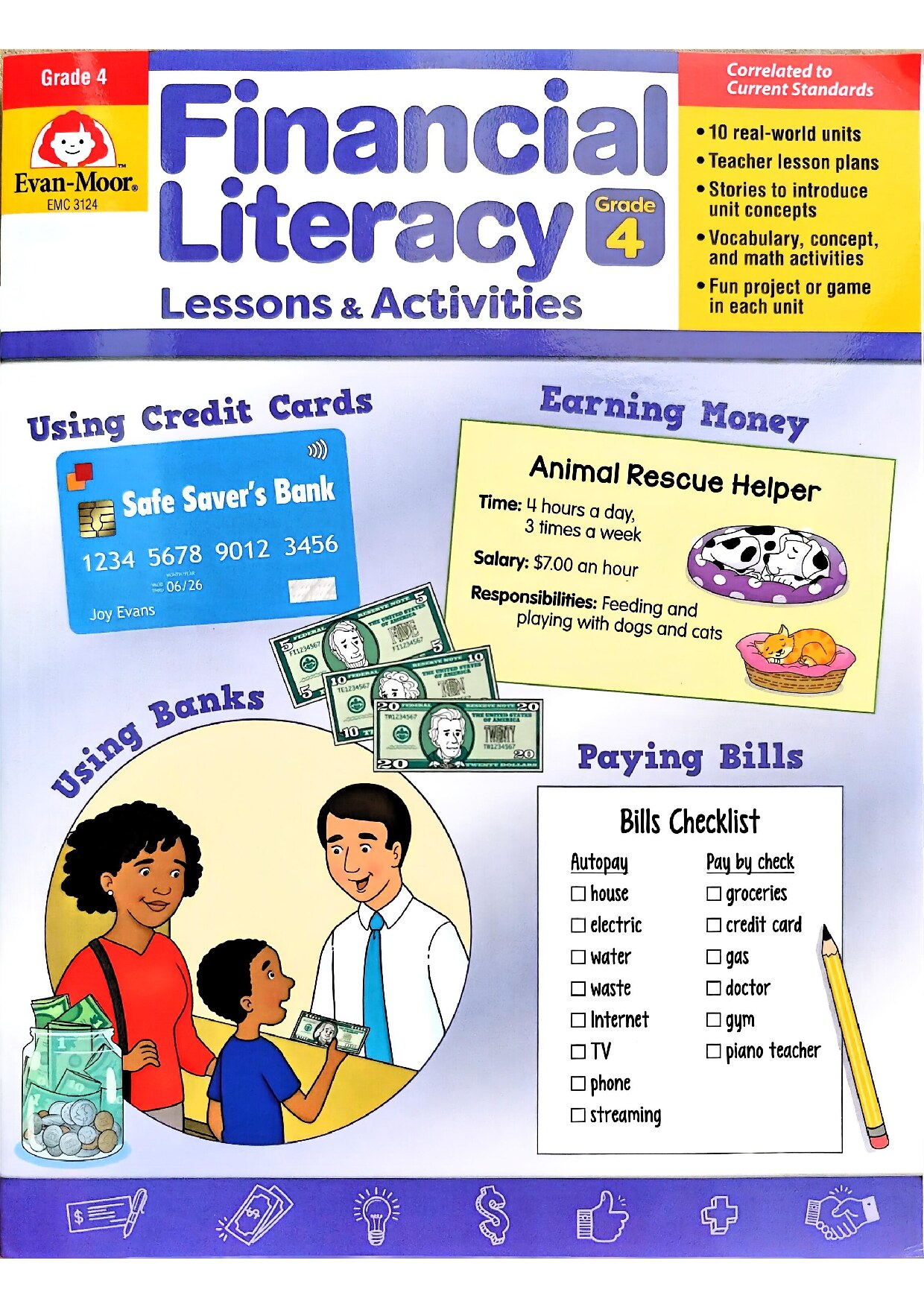Financial Literacy Lessons and Activities Grade 4