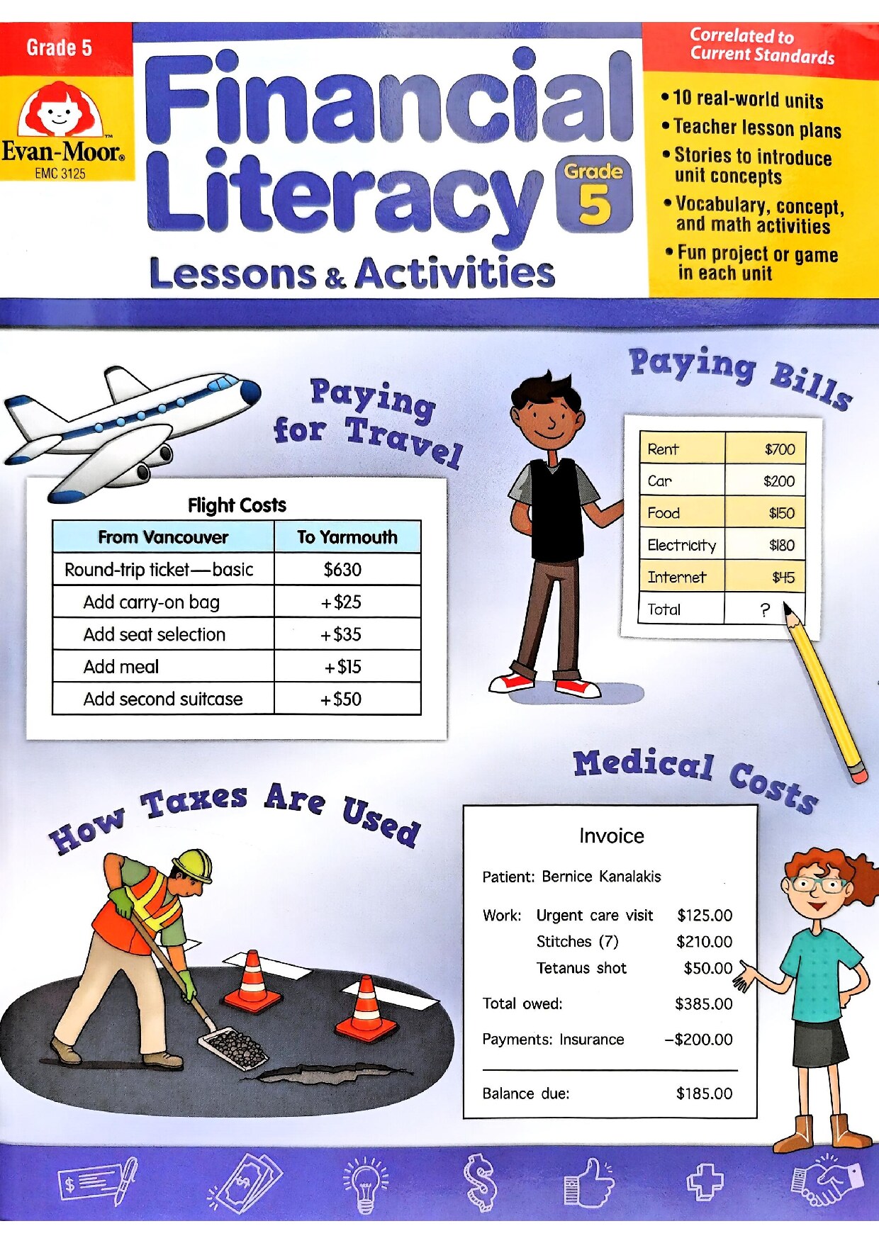 Financial Literacy Lessons and Activities Grade 5