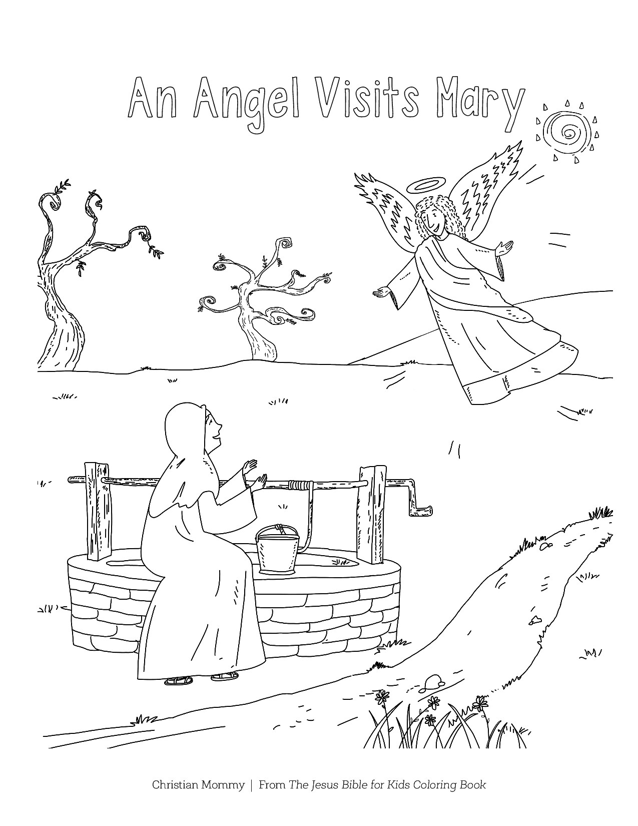 Nativity Coloring Sheets