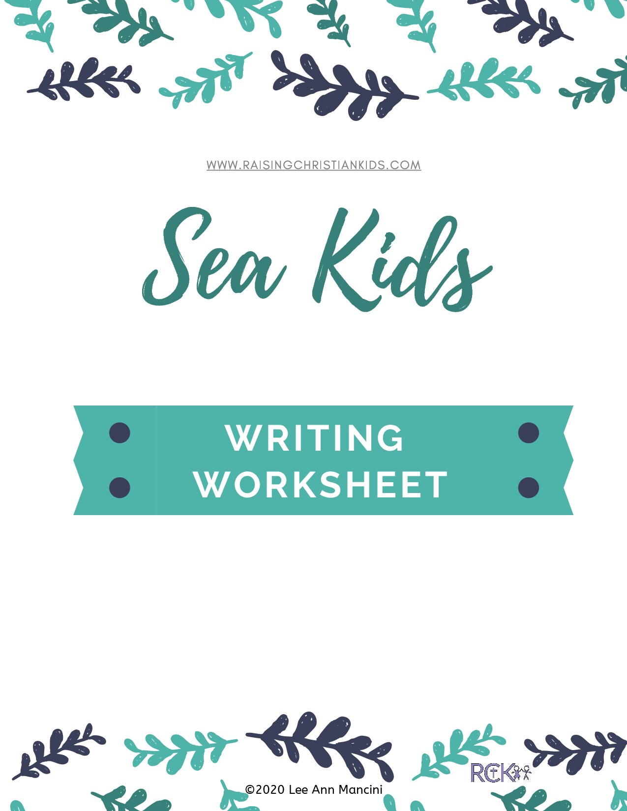 No. 11 Sea kids Writing