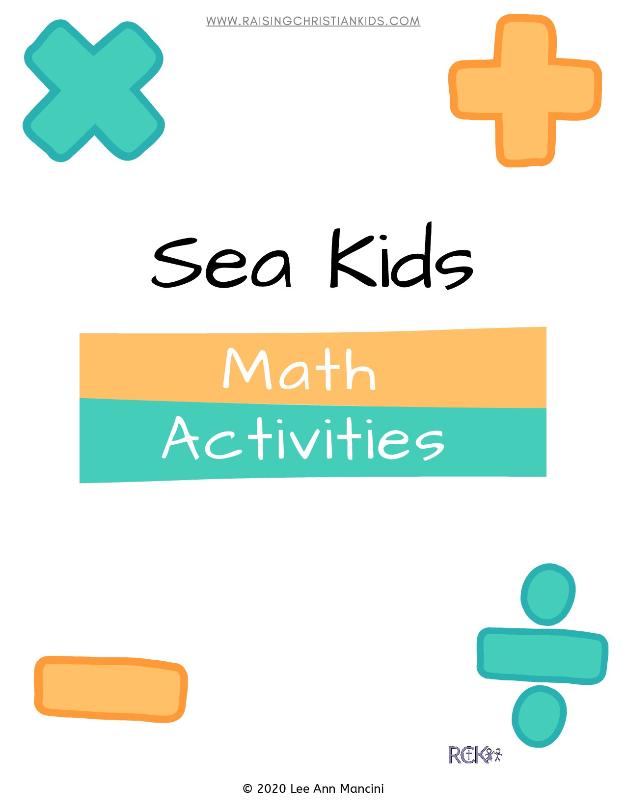 No. 19 Sea kids Math Activities