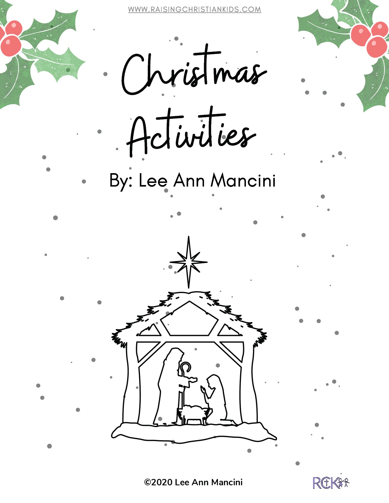 No. 16 Christmas Activities