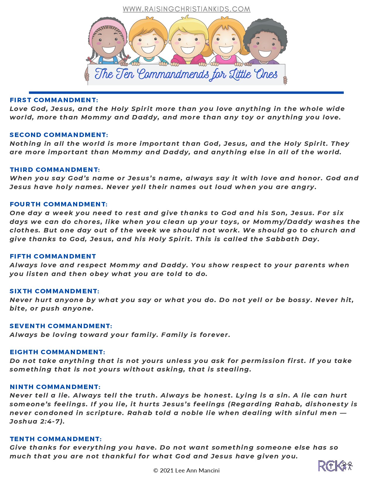 No. 15 The 10 COMMANDMENT