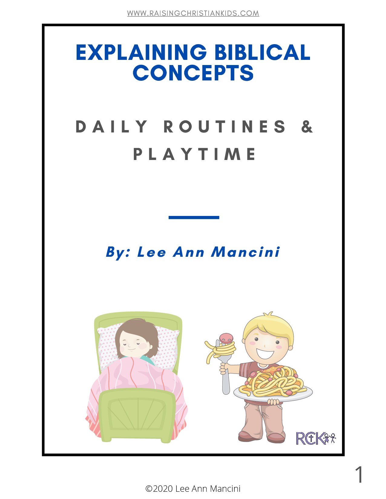 No. 8 Explaining BIblical Concepts