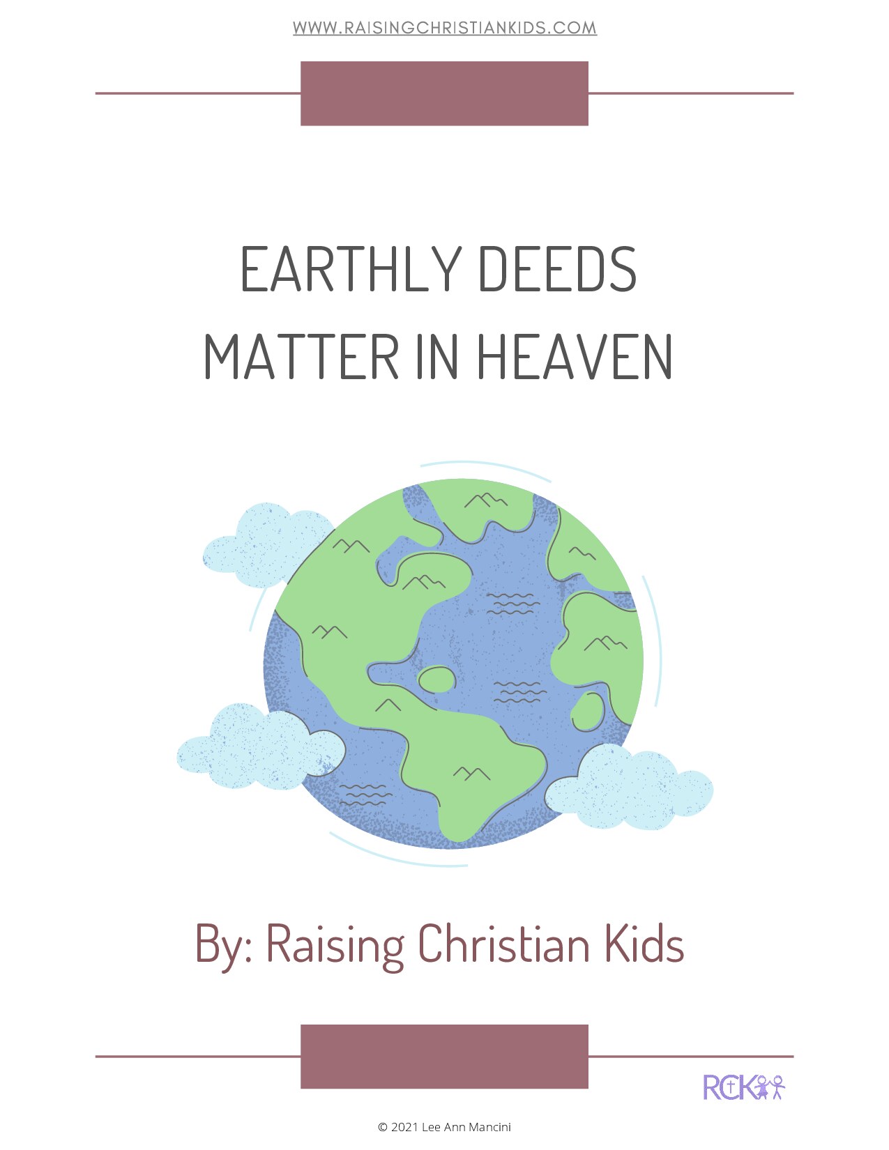 Earthly needs Matter in Heaven