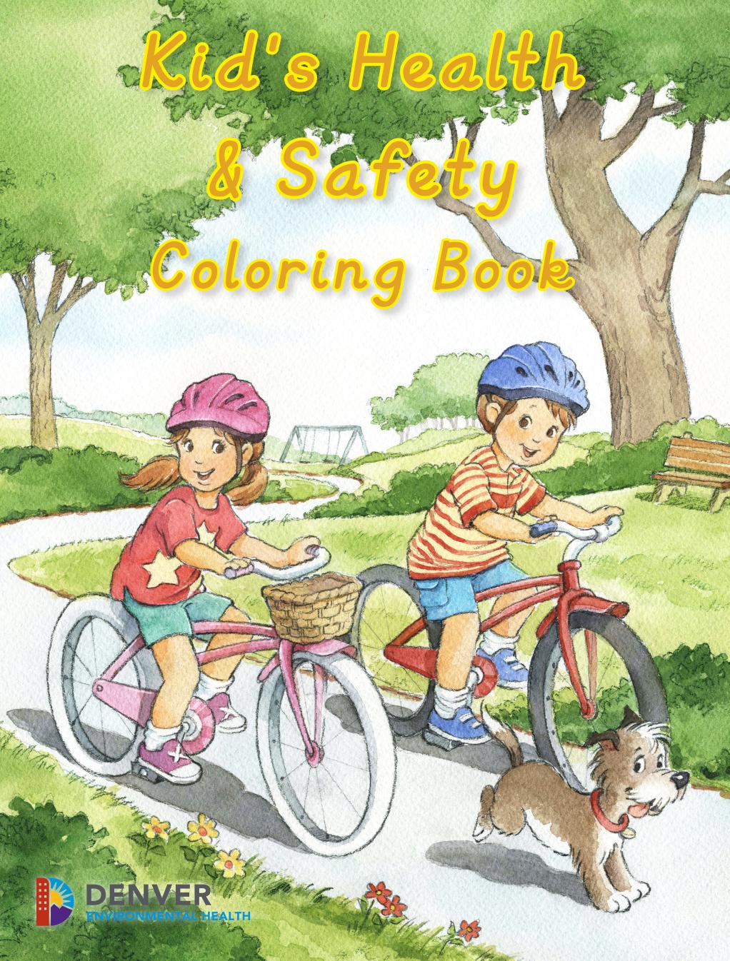 Kid’s Health & Safety Coloring Book