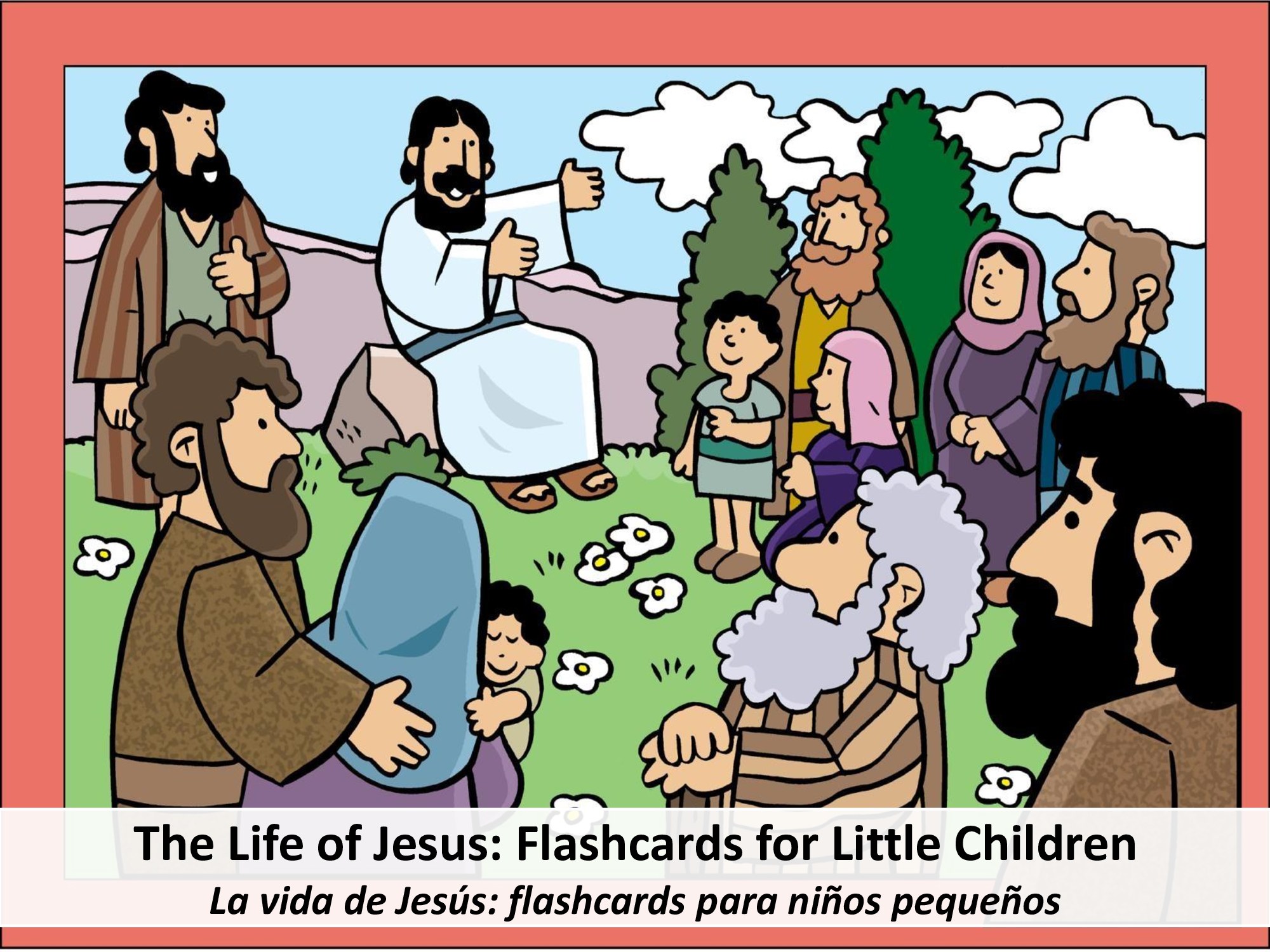 The Life of Jesus Flashcards for Little Children